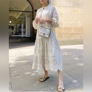 NWOT H&M cotton maxi dress